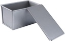 Rectangular Toast Box Lid Bread Mold Baking Tray Eco-friendly Easy Clean for Home Commercial