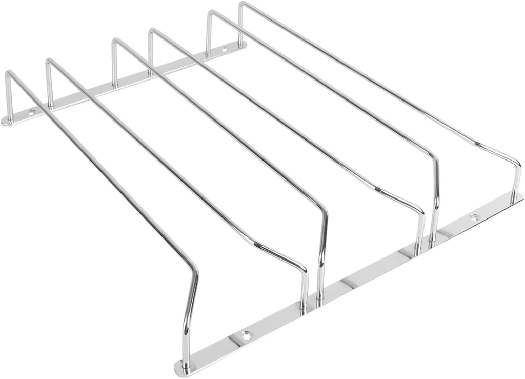 Creative Hanging Wine Glass Rack Upside Down Wine Cup Holder for Space-Saving Organization Stylish Stainless Steel Goblet Stand for Home Bar and Kitchen Decor