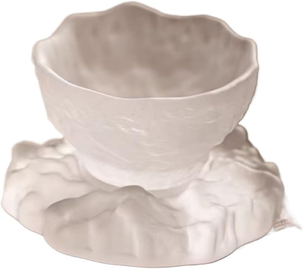 Glass Tea Cup Home Decoration Sake Cup Handmade Coaster Glass Cup For Coffee,Tea,Latte And Macchiato(Matte)