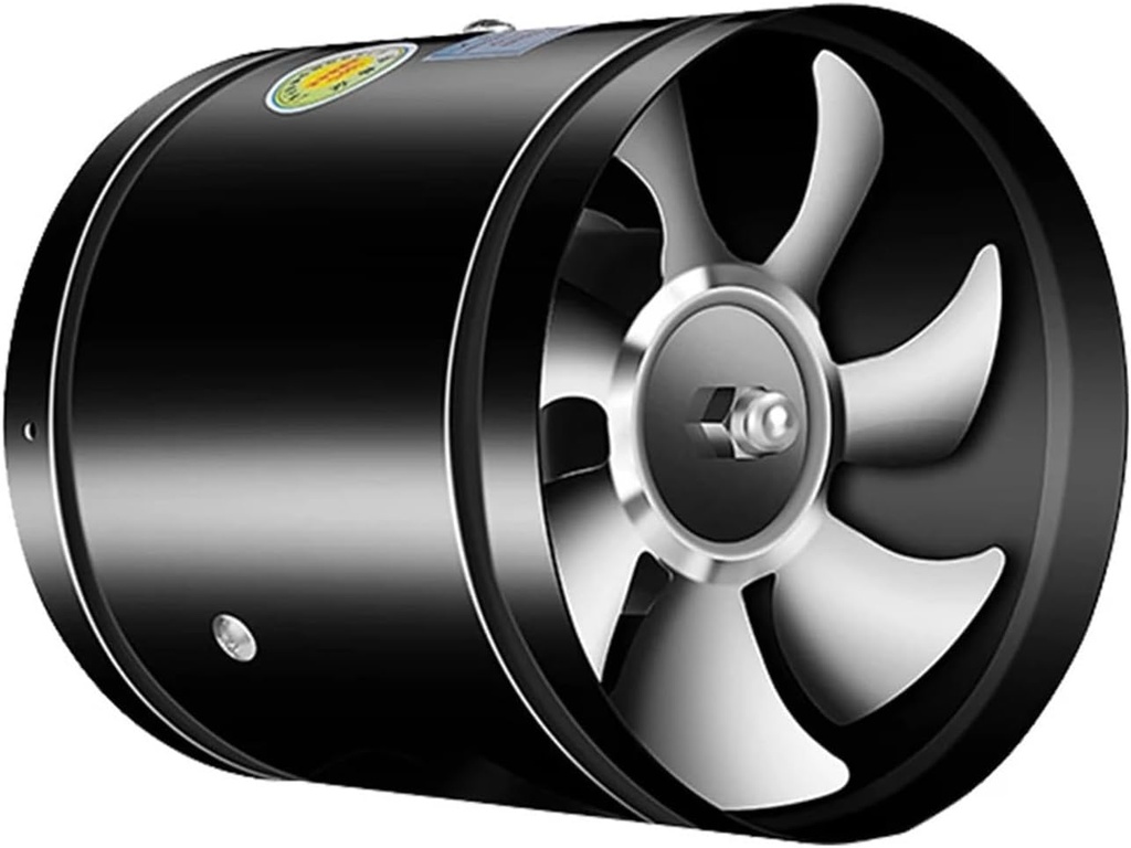 Extractor fan Pipe Ventilation Fan 4 6 8 Inch Air Ventilator Low Noise Mini Extractor Kitchen for Washroom(4 Inch)