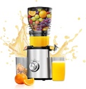 Cold Press Juicer Machines - 5.8" Wide Feed Chute, Easy To Clean, Slow Masticating Juicer Machines for Vegetable and Fruit, 300w Compact Juicers High Juice Yield
