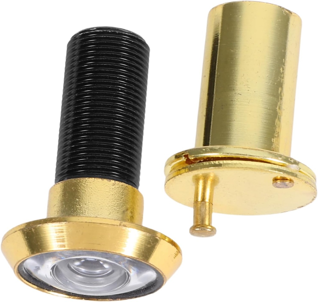 Wide Angle Door Viewer Heavy Duty Privacy Cover Fit Peephole for Home Office and Hotel Security Peeping Design for Enhanced Privacy