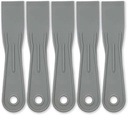 5 Pack Flexible Paint Scraper - Spackle Tool Set, Plastic Putty Knife Scraper, Spreader for Walls & Ceilings
