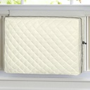 Forestchill Indoor Air Conditioner Cover, 21 L x 14 H x 3.5 D inches Double Layers Insulation Inside Window AC Covers, Small Beige