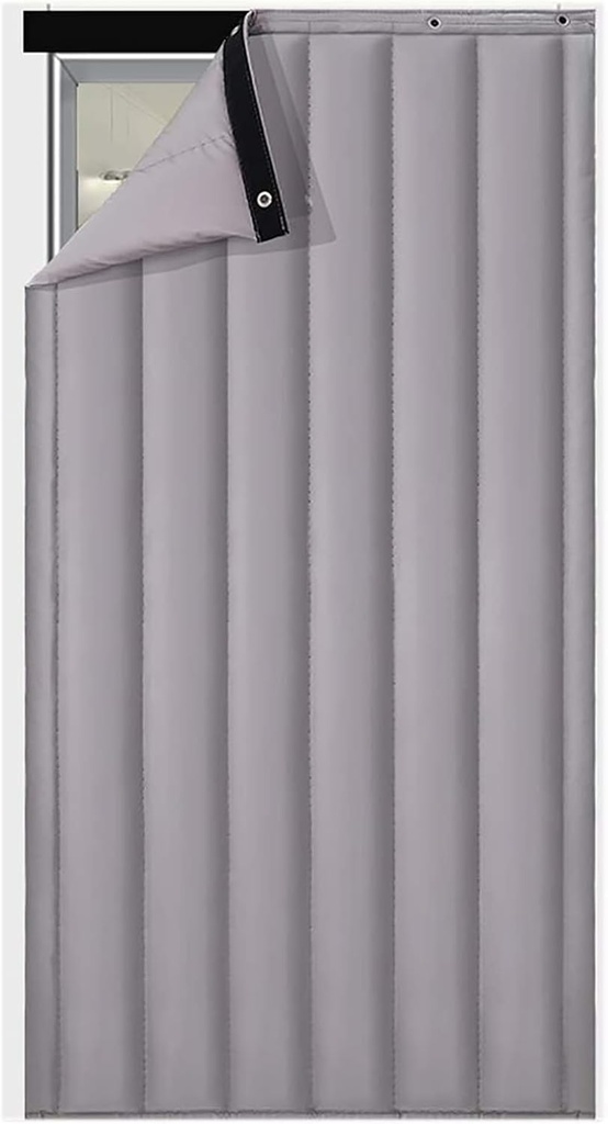 Thermal Insulated Door Curtain,Winter Doorway Cover Screen, Soundproof Blanket, Privacy Curtains,tapestry Windproof Waterproof Warm Cold Protection,for Living Room Garage Front Door Patio Kitchen