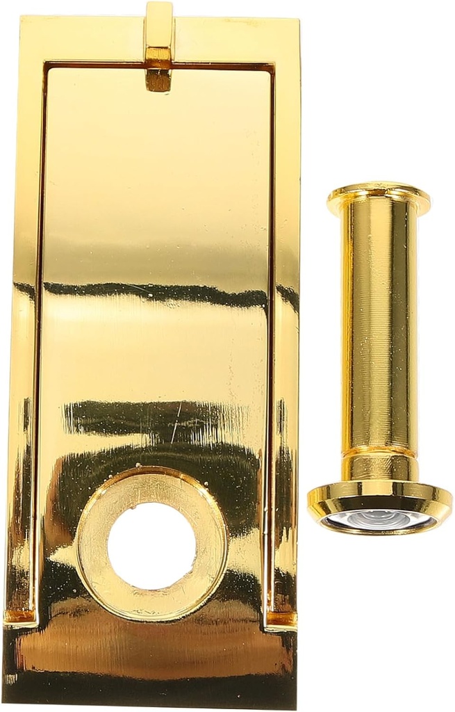 Zinc Alloy with Peephole Minimalist Design for Enhanced Security and Style Durable Construction for Long-Lasting Use for Home Entryways