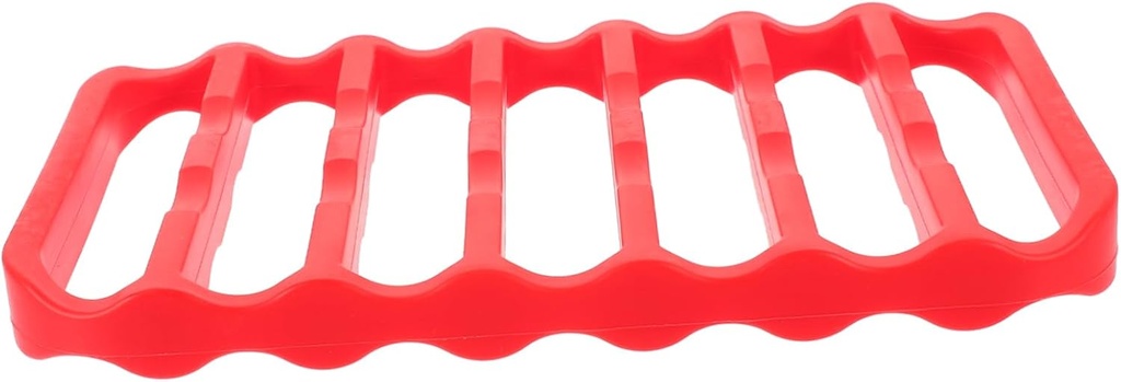 Garneck Silicone Roasting Rack for Heat-Resistant Cooking Non-Stick Draining Mat for Healthy Food Preparation Washable and Silicone Placemat for Ovens and Slow Cookers