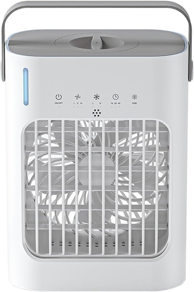 Portable Air Conditioner, Air Cooler Fan, Personal Mini Air Conditioner, Evaporative Air Cooler, Air Conditioning Unit for Home, Office