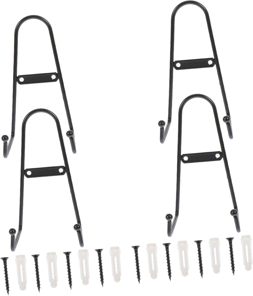 Ceramic Plate Display Stand Set of 4 Adjustable Metal Plate Holder for Home Decor Multipurpose Display Rack Plaques and Art