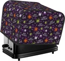 Oven Cover Kitchen Bread Machine Protector,4 Slice Toaster Cover For Home,Fingerprint Coaster Cover,Kitchen Small Appliance,Halloween