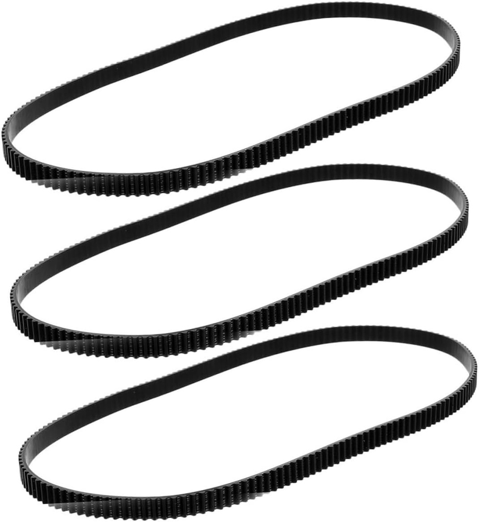DOITOOL 3Pcs Bread Machine Transmission Belt Durable Drive Band for Bread Making Easy Installation Bread Maker Accessories Lightweight Compact Replacement Parts for Bread Machine