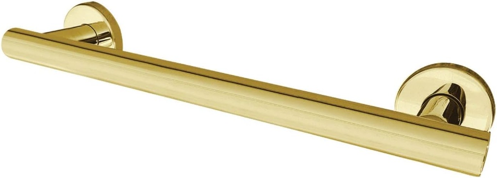 Kingston Brass GBS1412CS2 Berwyn Grab Bar, Polished Brass 15.13 x 3.44 x 3.06