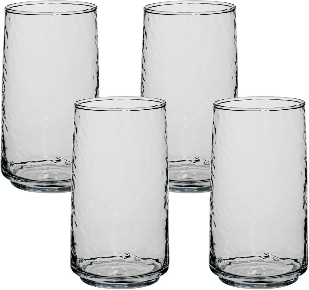 Anchor Hocking Brockhill Tea Drinking Glasses (4-Pieces, 18-ounce, dishwasher safe)