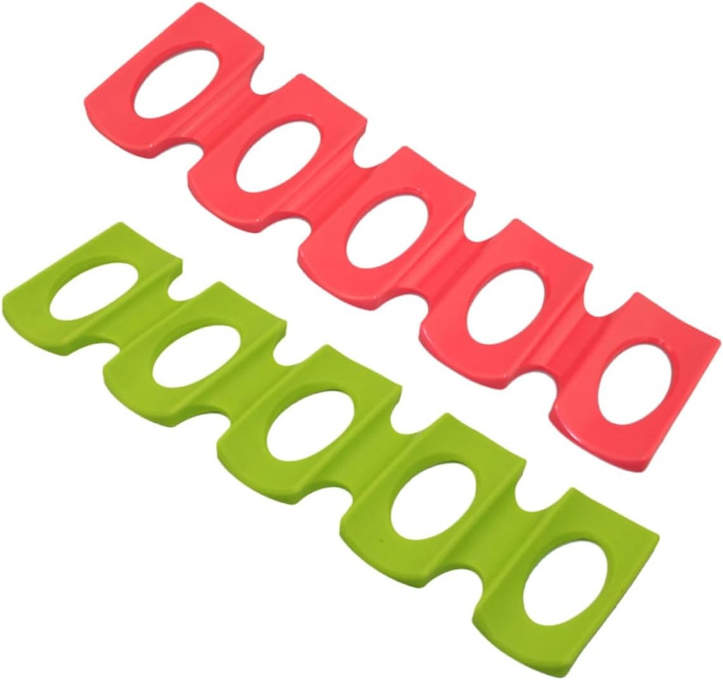 2pcs Beer Mat Can Holder for Refrigerator Silicone Drink Stacking Mat Beverage Storage Rack Fridge Wine Holder