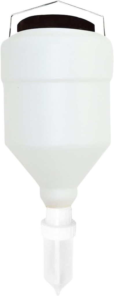 Squeeze Bottles for Sauces, Hangable Dressing Dispenser, 5.5L Refillable Container, Leakproof Storage Solution, for Ketchup, Sour Cream, Condiment, Cooking, Kitchen, Food Prep Use