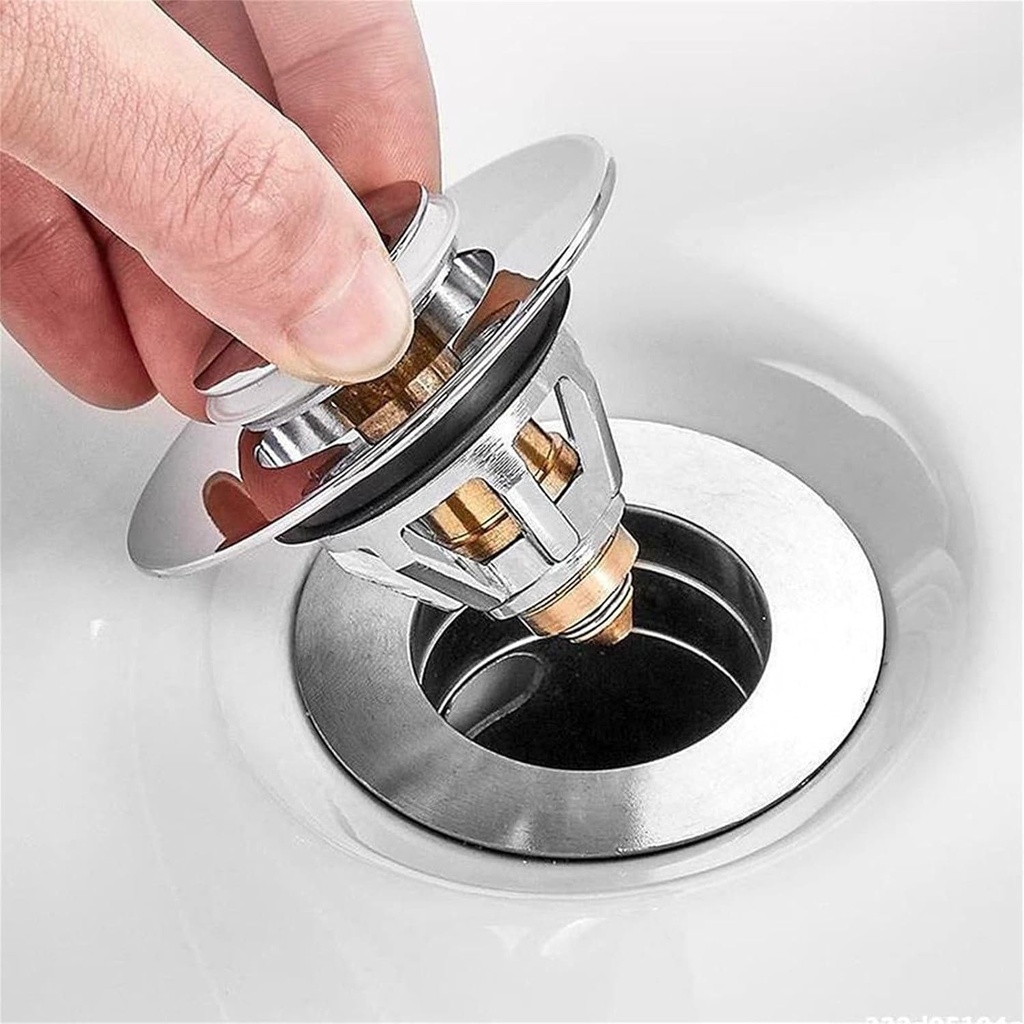 Universal Sink Stopper, Sink Stopper Replacement，Strainer for Bathroom Sink，1.1~1.5” Bathtub Stopper for Kitchen Bathroom Sink Stopper Drain Filter.(Silver)