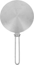 PRETYZOOM Stainless Steel Induction Cooktop Plate Induction Hot Plate Cooking Heat Diffuser