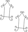 Sturdy Iron Easel Stand for Display Wall Hanging Rack Plate Storage Rack Artwork Hanging