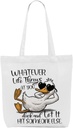 Inspirational Sarcastic Duck Gifts Duck Stuff Canvas Tote Bag for Women Reusable Grocery Bags for Shopping Birthday