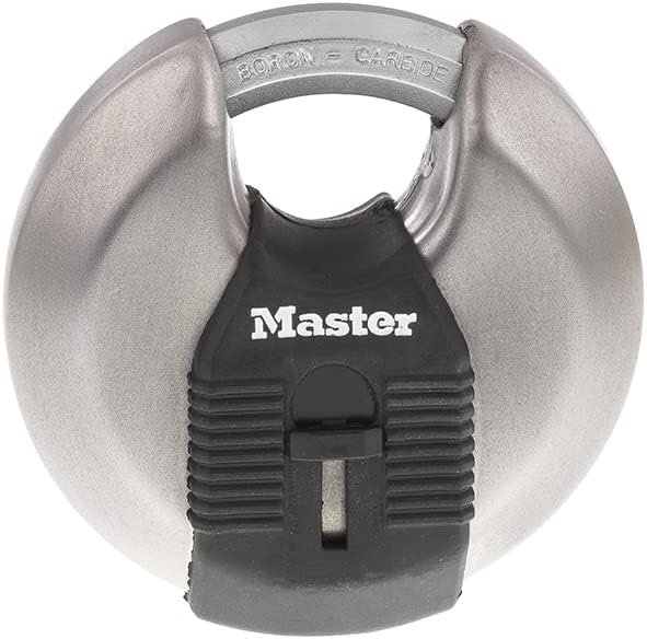 Master Lock M50XD Magnum Heavy Duty Stainless Steel Discus Padlock with Key