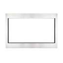Gallery 27 in. Trim Kit for Built-in Microwave Oven in Stainless Steel