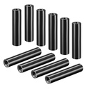 uxcell Round Aluminum Standoff Column Spacer M3x40mm,for RC Airplane,FPV Quadcopter,CNC,Black,10pcs