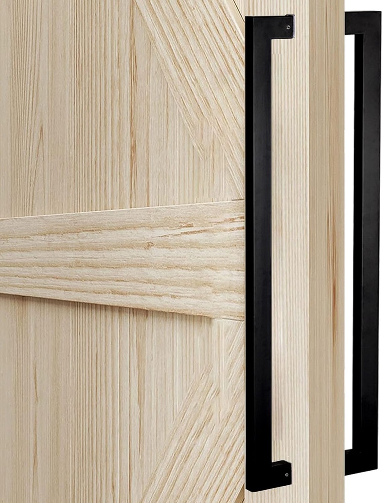 24''/32''/47''/59'' Sliding Door Handle Set,Brushed Nickel Stainless Steel Bar Handle,for Wooden Door/Glass Door/Front Door/Cabinet