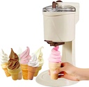 220V Soft Serve Ice Cream Machine, Ice Cream Makers for Home, Freezing Yogurt Sorbet Maker Automatic Machine, Ice Cream Makers Machine for Home Portable Blender