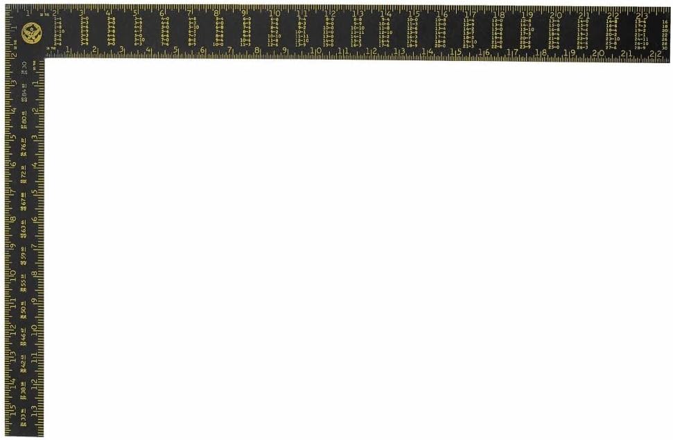 Stanley Hand Tools 45-011 24" Premium Aluminum Rafter Square