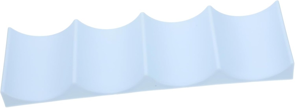 VALICLUD European Style Plastic Wine Rack Stackable Wine Bottle Organizer for Kitchen Cabinet and Fridge Storage to Bottles Skid Design Random Color