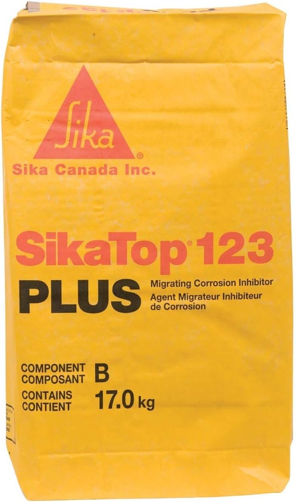 SikaTop 123 Plus Gel Consistency, 2-Component, Anti-Corrosion, Repair Mortar Kit