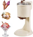 Soft ice Cream Machine, Home ice Cream Machine, Yogurt ice Cream Machine for Quick DIY Cooking,Electric Peanut Butter Maker Machine, Easy to Clean, for Almond, Coffee, Cashew