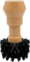 Coffee Portafilter Basket Cleaning Brush, Stiff Bristles and Wood Handle Coffee Accessories, Coffee Filter Brush Fits for Espresso Barista Machine Cleaning Tool (49mm/54mm)
