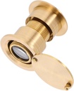 Uonlytech Brass Peephole Door Viewer with Protective Cover for Thick Doors Wide Angle Lens for Enhanced Security and Clarity Durable Construction for Home Office and Hotel
