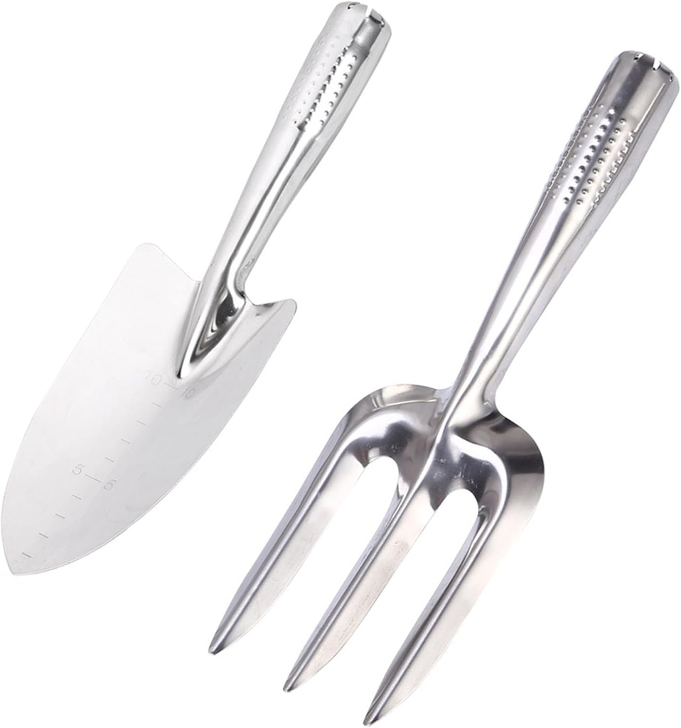 Trowel Garden Tool,2pcs Garden Shovel Hand Shovel for Gardening Garden Trowel Stainless Steel