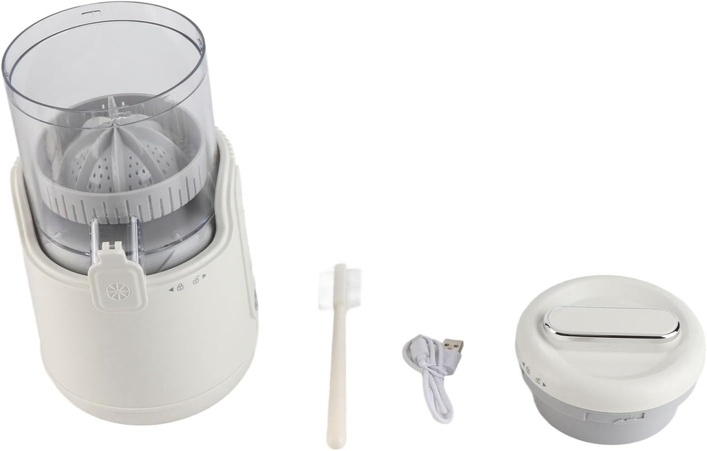 Electric Juicer Machine, Electric Juice Extractor USB Rechargeable Juicer 360 Degree Motor Juice Squeezer for Lemon Orange Citrus Dc7.4v