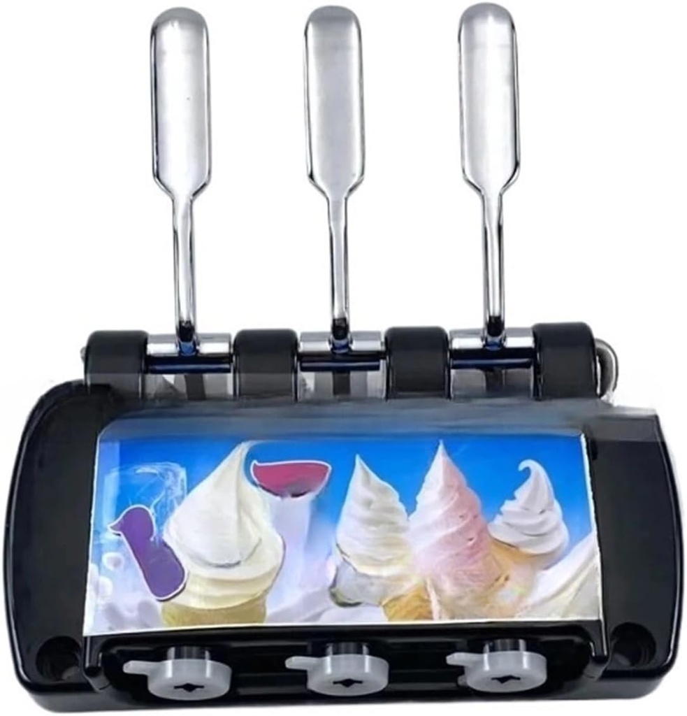 Full Set of Front Panel with Handles Face Plate Spare Part Accessories Replacement for Soft Ice Cream Machines
