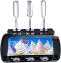 Full Set of Front Panel with Handles Face Plate Spare Part Accessories Replacement for Soft Ice Cream Machines