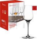 Spiegelau 4 Piece Authentis Digestive Wine Glasses, Clear