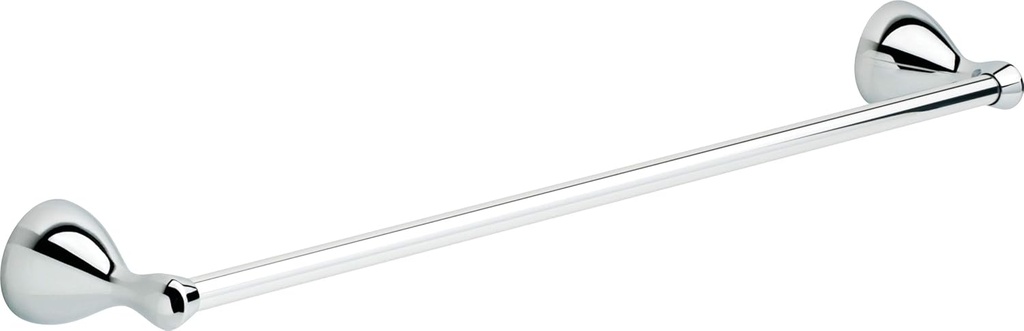 Delta Foundations (1-Pack) 24'' Towel Rack for Bathroom Polished Chrome Bar Holder Wall Mounted Rod, Hardware | Accessories FNDS24-PC