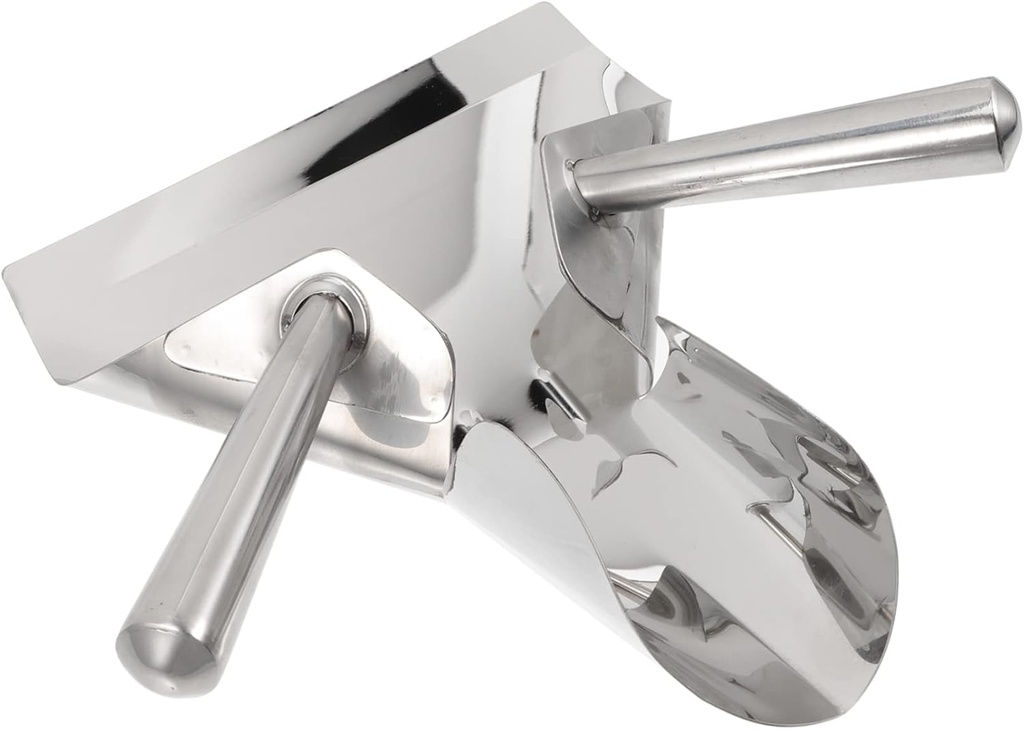 Alipis Stainless Steel French Fries Scoop Popcorn Tool Multi-use Snack Shovel for Kitchen