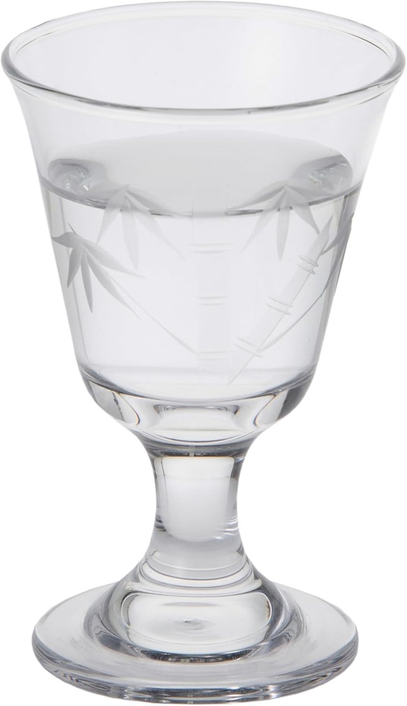 東洋佐々木ガラス Toyo Sasaki Glass 39829-75 Cold Sake Glass, 2.2 fl oz (65 ml), Kiriko Cup, Bamboo Kiriko Cup, Made in Japan