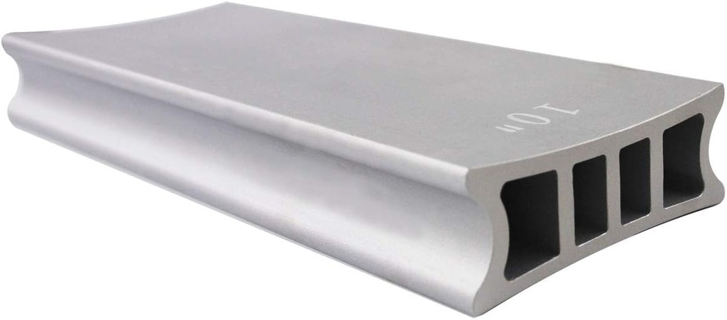 Guyker Two-Way Radius Sanding Block for Fret Leveling Fingerboard - Aluminum Sanding Beam Luthier Tool for Guitar & Bass Repair & Maintenance CNC Machined (1 Piece, Radius 10” + 14”)