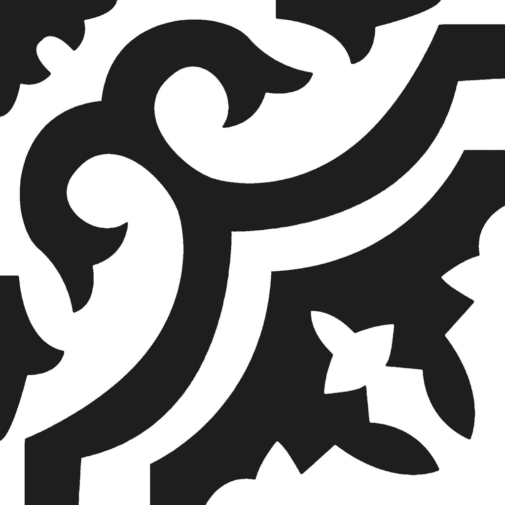 WallPops Wall Pops Santoro Peel & Stick Wall Tiles, Black