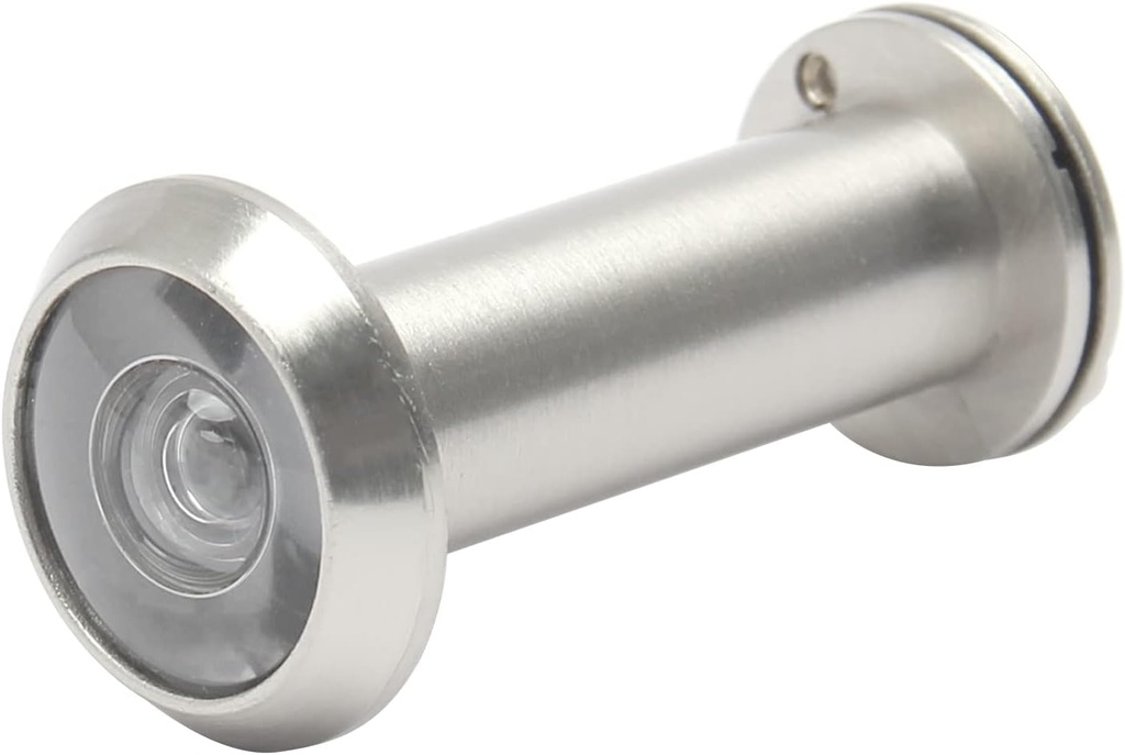 Bettomshin Safety Door Viewer 55-90mm Silver 200°Durable Door Viewer for Home Office Hotel 1Pcs
