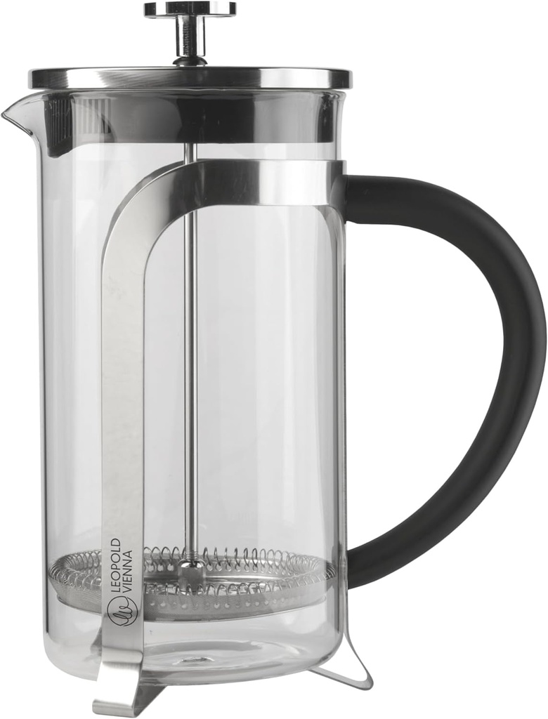 Leopold Vienna Coffee Maker 1,0L, 10.3 x 17.399999999999999 x 21.6 cm, Silver