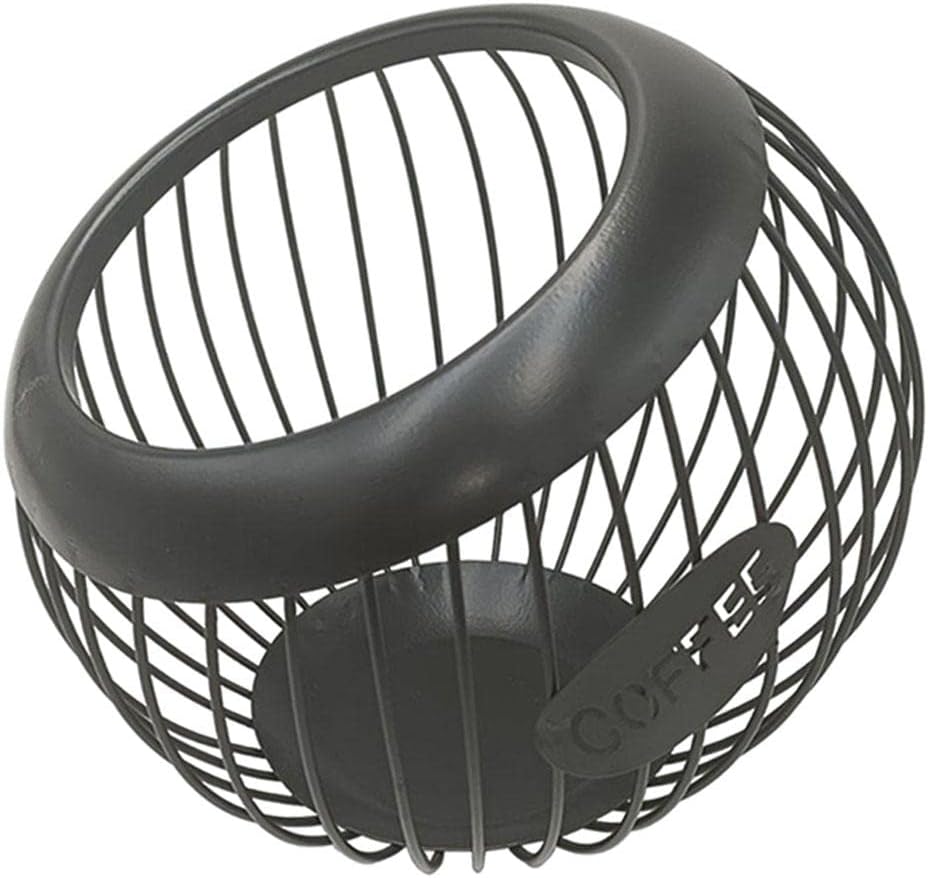 Stylish Coffee Pod Holder for Kitchen Organization, Black