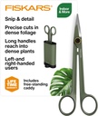 Fiskars Detail Snipper & Holder, Precision Indoor Gardening Tool, 6"