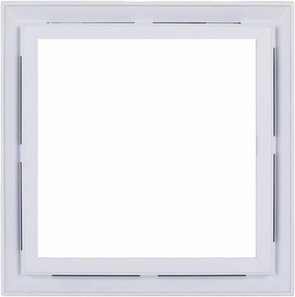 Household Ventilation Fans Integrated Ceiling Led Lighting Ventilating Fan, 2-in-1 Silent Exhaust Fan with Light, 30×30cm Ceiling Ventilating Fan for Bathroom Kitchen Air Ventilation Fan