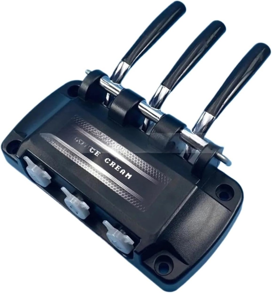 Black Front Panel Block Spare Part，Compatible with YKF 826T Soft Serve Ice Cream Machine Accessories of Commercial Ice Cream Maker